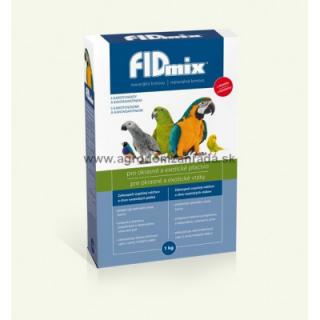 FIDmix exot Okrasné a Exotické vtáky 1kg Na 20kg Krmiva