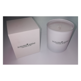 Scented Candle White Satine 185g (Essences of life Premium)