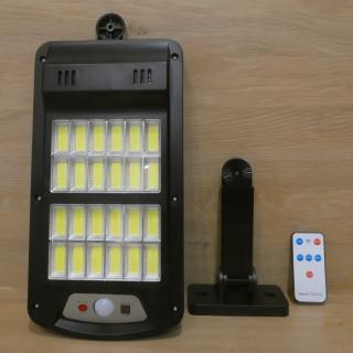 Solárne, indukčné, nástenné LED svietidlo so senzorom, IP67 - 300W