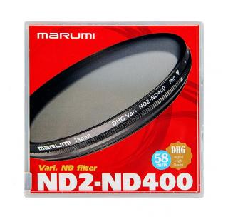 77mm VARI-ND Filter ( ND2,5-ND500), MARUMI