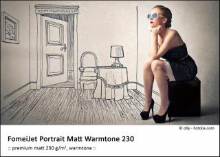 A2+ (43,2 x 63,5 cm)/20  FomeiJet Portrait Matt Warmtone 230