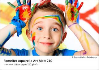 A3+ (32,9 x 48,3cm)/50 FomeiJet Aquarella Art Matt 210