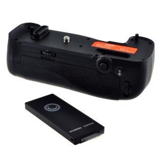 Baterry Grip Jupio pre Nikon D50 (1x EN-EL15 nebo 8x AA) + 2.4 Ghz Wireless