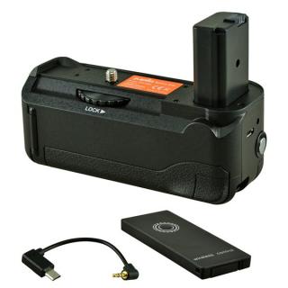 Baterry Grip Jupio pre Sony A6000 / A6300 / A6400 + kabel (2x NP-FW50)