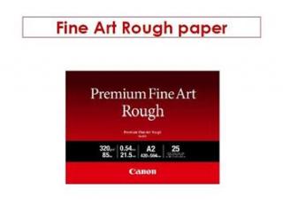 Canon fotopapír Premium FineArt Rough A2 25 sheets