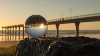 Larmor křišťálová fotografická koule pro kreativní fotografy 60mm