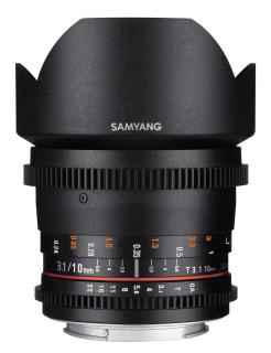Objektív Samyang  10mm T3.1 VDSLR II Canon M