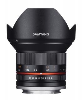 Objektív Samyang  12mm F2.0 MFT (Black)