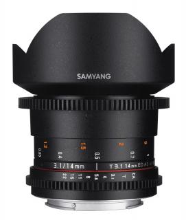 Objektív Samyang  14mm T3.1 VDSLR II Canon