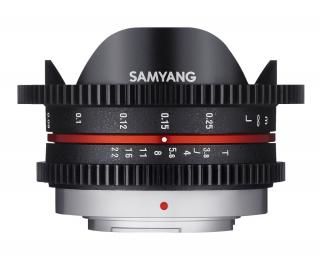 Objektív Samyang  7,5mm F3.5 MFT (Black)