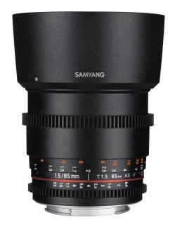 Objektív Samyang  85mm T1.5 VDSLR II MFT