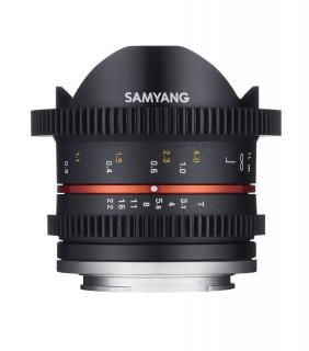 Objektív Samyang  8mm T3.1 Cine Canon M