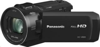 Panasonic HC-V800 (Full HD kamera, 1MOS, 24x zoom, 3  LCD, 5.1k)