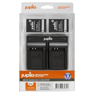 Set Jupio 2x LP-E12 + Dual Charger pre Canon
