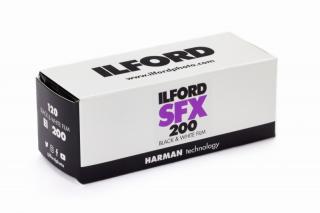 SFX 200 120 černobílý negativní film, ILFORD