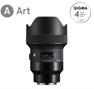 Sigma 14/1.8 DG HSM ART Sony E Mount  + 4 roky záruka