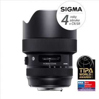 Sigma 14-24/2.8 DG HSM ART Nikon  + 4 roky záruka