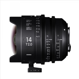 Sigma 14MM T2 FF FL F/CE (METRIC), objektív CINE pre Canon EF - fully luminous  + 4 roky záruka