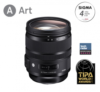 Sigma 24-70/2.8 DG OS HSM ART Canon  + 4 roky záruka