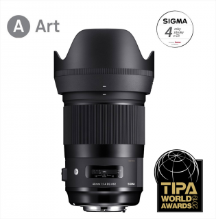 Sigma 40/1.4 DG HSM ART Nikon F mount  + 4 roky záruka