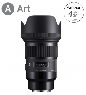 Sigma 50/1.4 DG HSM ART Sony E Mount  + 4 roky záruka