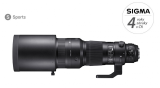 Sigma 500mm f/4 DG OS HSM Sports Nikon  + 4 roky záruka