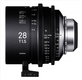 Sigma CINE 28mm T1.5 FF F/AP2 METRIC iTechnology pre Arri PL  + 4 roky záruka