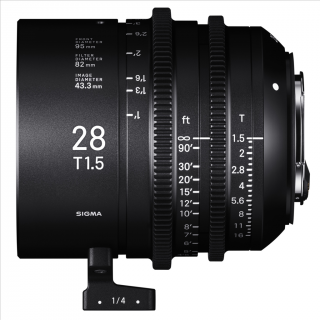 Sigma CINE 28mm T1.5 FF F/CE METRIC pre Canon EF  + 4 roky záruka