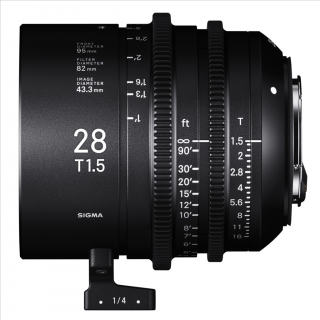 Sigma CINE 28mm T1.5 FF FL F/CE METRIC Fully Luminous pre Canon EF  + 4 roky záruka
