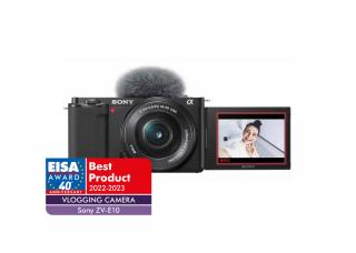 Sony Alpha ZV-E10 vlogovací fotoaparát  + 100 € na nákup objektívu alebo príslušenstva + 1 rok záruka