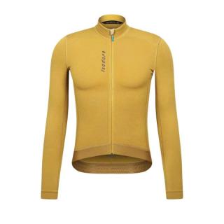 Cyklodres ISADORE  Signature Deep Winter Long Sleeve Jersey Ecru Olive (Cyklodres ISADORE )