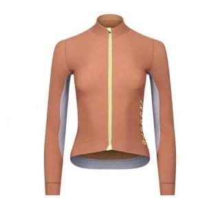 W Cyklodres ISADORE Echelon Thermal Long Sleeve Jersey Argan Oil (Cyklodres ISADORE )