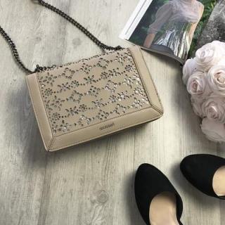 Dámska crossbody kabelka béžová  MONNARI X351