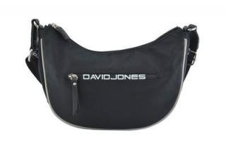 Dámska crossbody kabelka čierna  David Jones X111