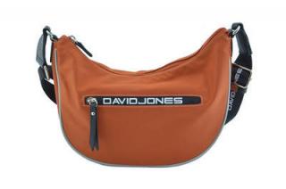 Dámska crossbody kabelka oranž.  David Jones X113