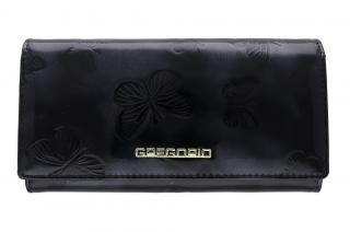 Dámska kožená peňaženka GREGORIO BT100 čierna