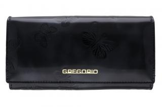 Dámska kožená peňaženka GREGORIO BT106 čierna