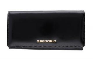Dámska kožená peňaženka GREGORIO U143 čierna