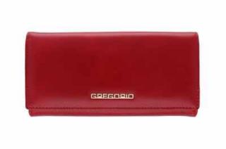 Dámska kožená peňaženka GREGORIO U517 červená
