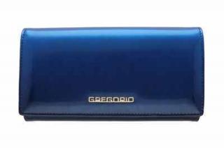Dámska kožená peňaženka GREGORIO U522 modrá