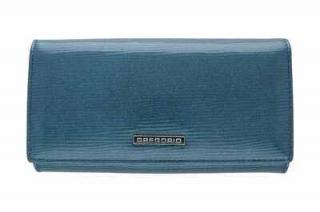 Dámska kožená peňaženka GREGORIO U524 modrá