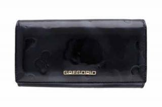 Dámska kožená peňaženka GREGORIO U529 čierna