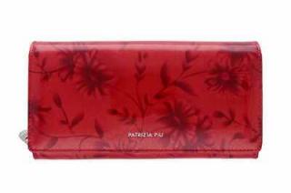 Dámska kožená peňaženka PATRIZIA PIU červená U551