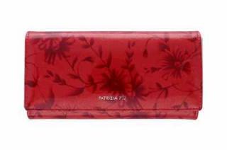 Dámska kožená peňaženka PATRIZIA PIU červená U553