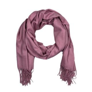 Dámsky kašmírový šál ružový (180x70cm) T156