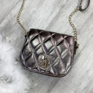 Kabelka crossbody Laura Biaggi X3050 bronzová