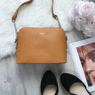 Kabelka crossbody žltá okrová David Jones X318