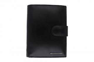 Pánska kožená peňaženka BELLUGIO AM-21R-73 čierna