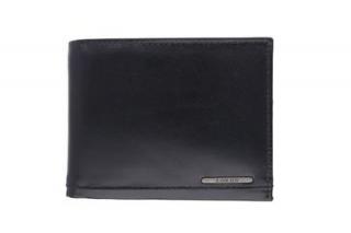 Pánska kožená peňaženka čierna LOREN U291