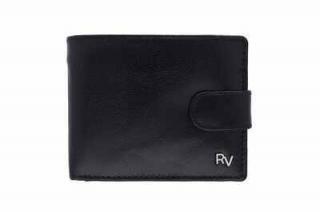 Pánska kožená peňaženka ROVICKY čierna U345 s RFID